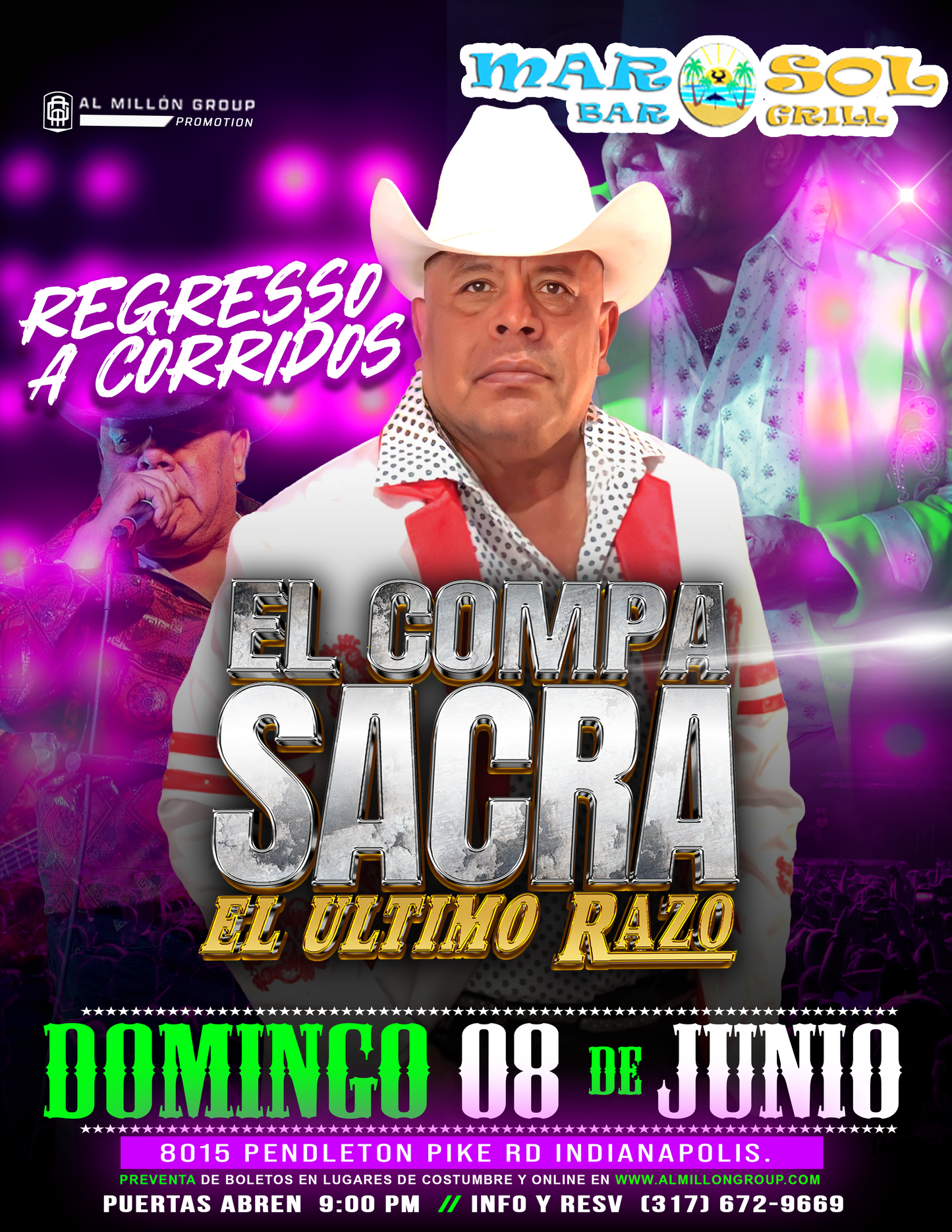 Mar Sol (Indianapolis ) El Compa Sacra